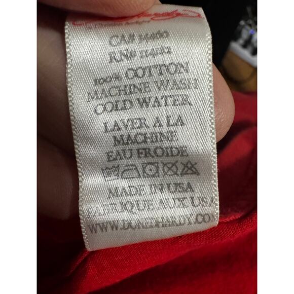 Ed Hardy by Christian Audigier Red Graphic T-Shirt | Y2K Tattoo Tee. Size 2X - Picture 4 of 4